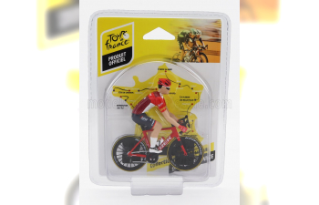 FIGURES Ciclista - Cyclist - Team Trek Segafredo - Tour De France (2023), White Red