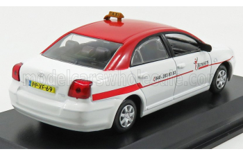 TOYOTA Avensis Taxi Eindhoven (2003), White Red