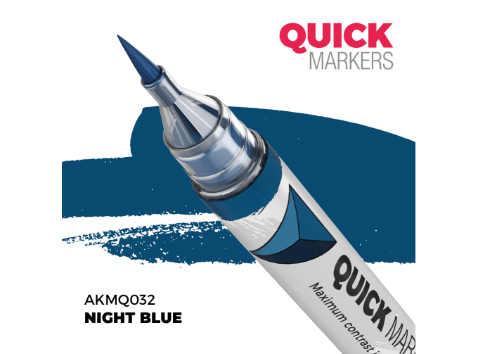Маркер QUICK MARKER - Ночная синева / Night Blue