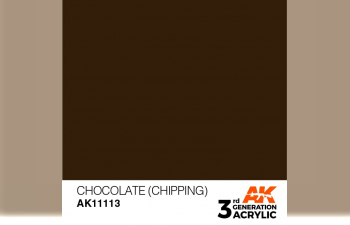 Краска акриловая 3rd Generation Chocolate (Chipping) 17ml