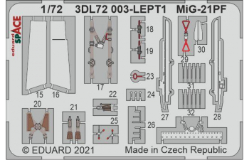 3D Декали для МиGG-21ПФ SPACE