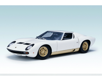 LAMBORGHINI MIURA (WHITE/GOLD SIDE SKIRTS)