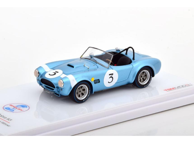 SHELBY Cobra №3 Winner 500km Spa, Bondurant (1964)