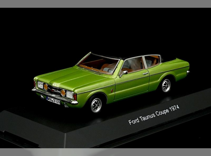 FORD Taunus Coupe (1974), Green Black