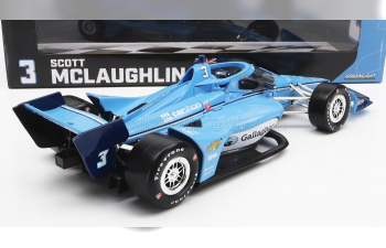 CHEVROLET TEAM PENSKE №3 INDIANAPOLIS INDY 500 INDYCAR SERIES (2022) S.MCLAUGHLIN, LIGHT BLUE WHITE