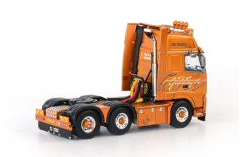 VOLVO FH2 Globetrotter XL Single truck - Guldager “El Toro”, Premium Line 1:50, оранжевый