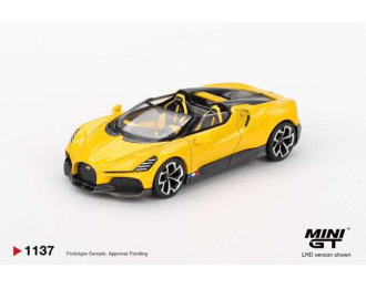 Bugatti W16, Mistral yellow 2023