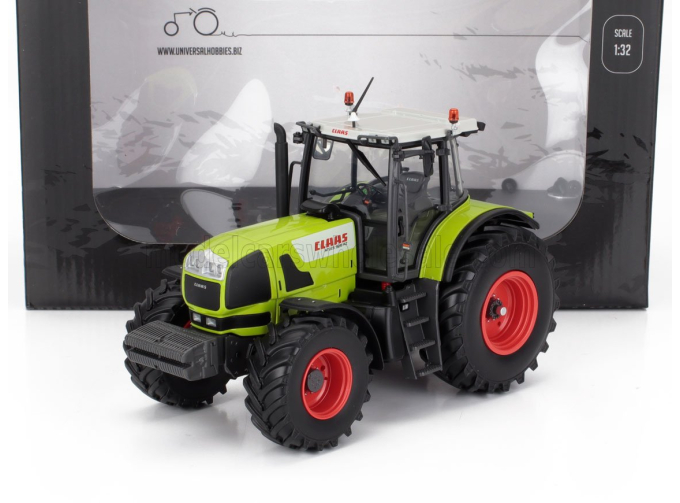 CLAAS Atles 926 Rx Tractor With Front Weight (2020), Light Green