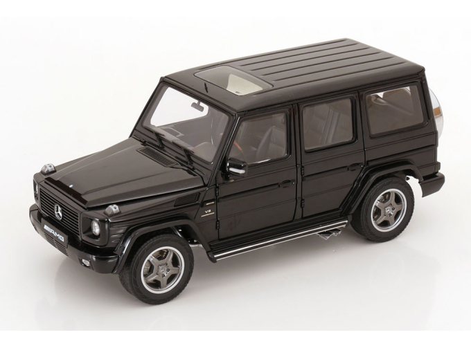 MERCEDES-BENZ G55 AMG, black metallic