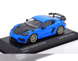 PORSCHE Cayman GT4 RS (982) rims neodyme (2021), blue carbon