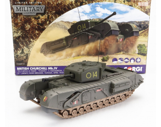 TANK Churchill Mkiv Military (1943), Military Green