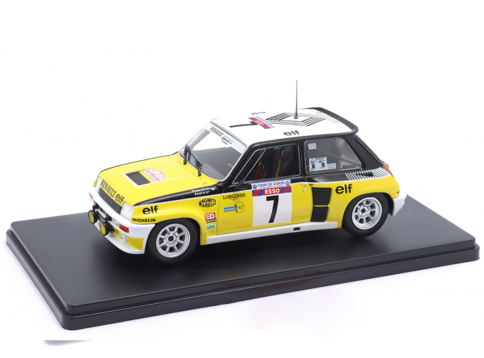 RENAULT 5 Turbo #7 "Renault Elf" Ragnotti/Andrie Winner Tour de Corse (1982)