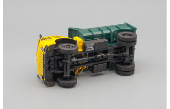 Минский-509Б самосвал (1962), желтый / зеленый