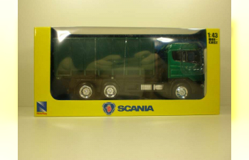 SCANIA R124/400 пухтовоз, green