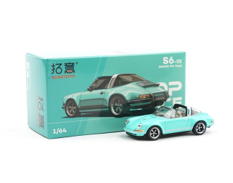 PORSCHE 964 Targa Singer, light blue