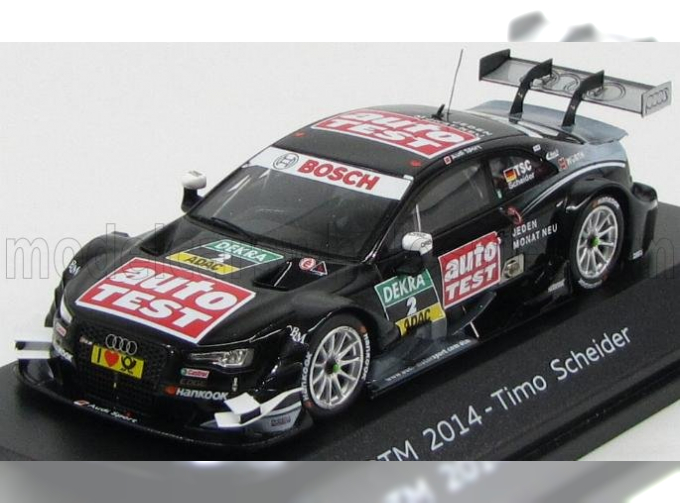 AUDI A5 Rs5 Team Audi Sport Phoenix N2 Season Dtm (2014) Timo Scheider, Black Grey