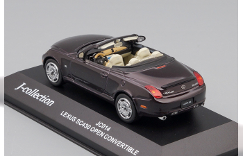 LEXUS SC430 Open Convertible, blakish red