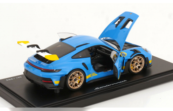 PORSCHE 911 992 Gt3 Rs Coupe (2023), Blue / Yellow