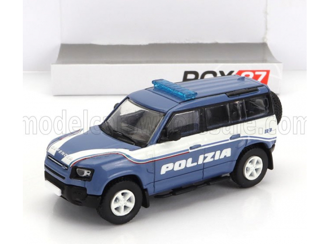 LAND ROVER New Defender 110 Polizia (2020), Light Blue White