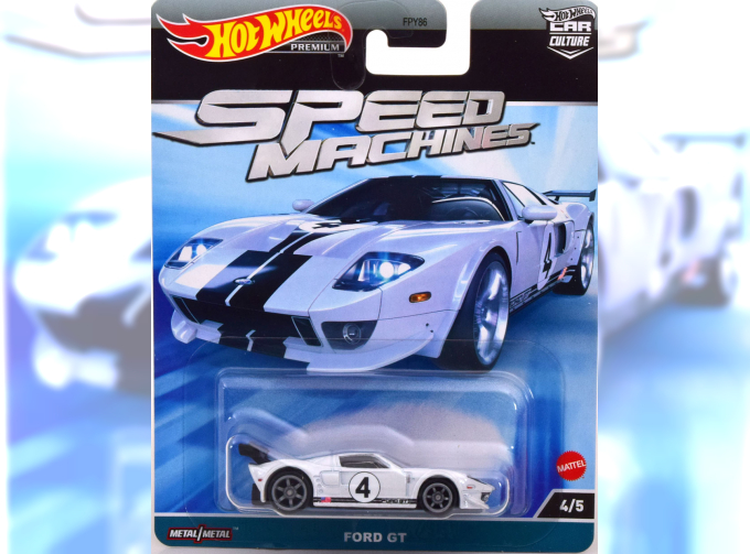 FORD GT40 N4 Speed Machines (1966), white