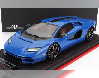 LAMBORGHINI Countach Lpi 800-4 (2021) - Con Vetrina - With Showcase, Blue