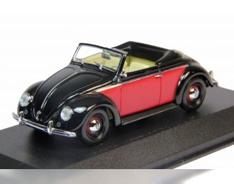 VOLKSWAGEN Hebmüller Cabriolet, black / red