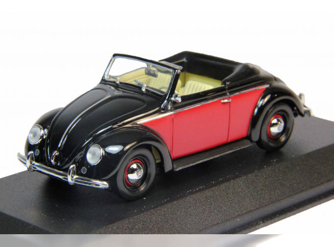 VOLKSWAGEN Hebmüller Cabriolet, black / red