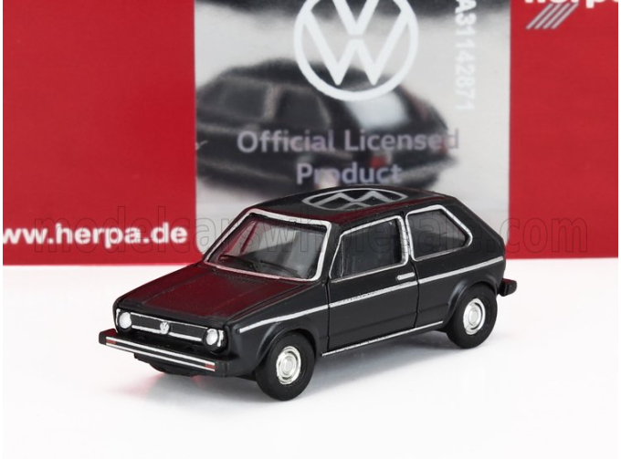 VOLKSWAGEN Golf Mki (1976), black