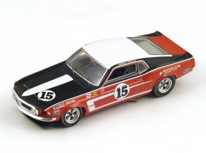 FORD Mustang #15 Trans-Am Parnelli Jones (1969), red