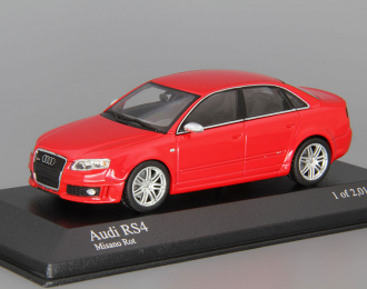 AUDI RS 4 (2005), red metallic