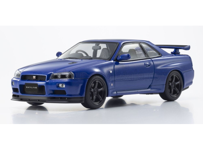 NISSAN Skyline GT-R (R34) V-SPECII (2001), blue