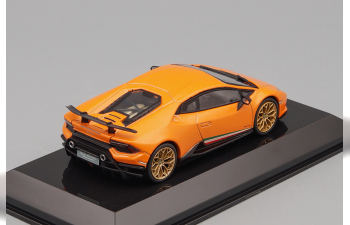 LAMBORGHINI Huracan Performante (2017) - Con Vetrina - With Showcase, Orange Met