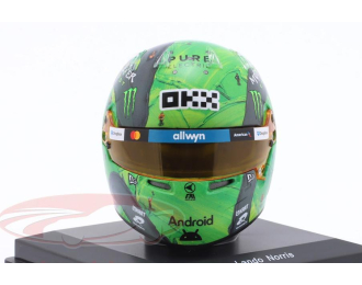 MINI HELMET McLAREN MCL39 Pole Position Las Vegas GP / Formula 1 World Champion Lando Norris (2025)