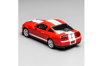 FORD Mustang SHELBY GT500 Super Snake Coupe (2007), red/white