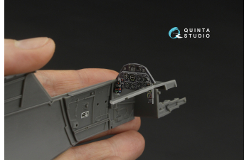 3D Декаль интерьера кабины Bf 109G-5/Bf 109G-6 (Airfix)