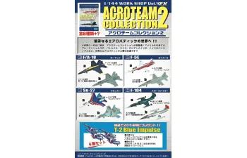 Сборная модель Flanker Su-27 Russian Air Force Acroteam collection 2. (03B)