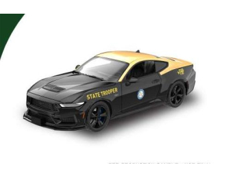 FORD Mustang Florida Highway Patrol S650 (2024), black / gold
