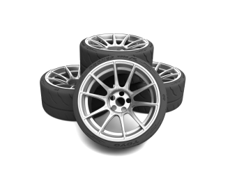 Набор дисков SSR GTX01 18 дюймов (с покрышками)