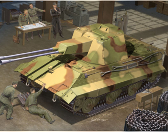 Сборная модель Немецкий зенитный танк E-50