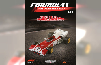 FERRARI F1 312b2 №7 Season (1972) Mario Andretti, Red White