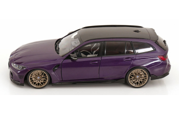 BMW M3 (G81) Competition M XDrive Touring (2024), purple-metallic