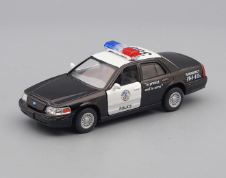 FORD Crown Victoria Police Interceptor, black / white