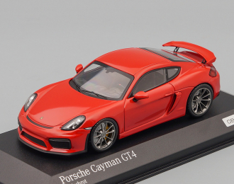 PORSCHE Cayman GT4 Indischrot