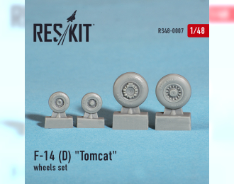 Grumman F-14 D "Tomcat" wheels set