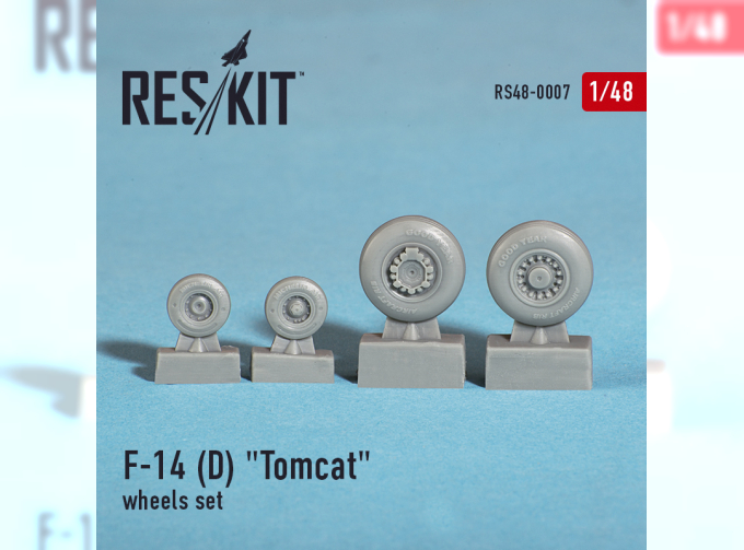 Grumman F-14 D "Tomcat" wheels set