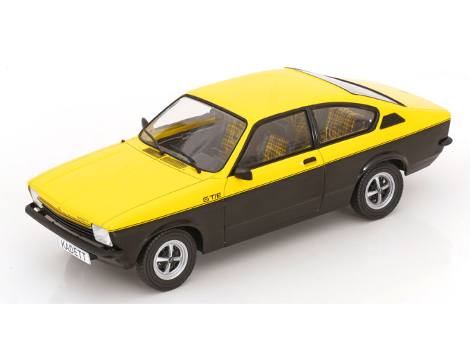 Opel Kadett C Coupe GT/E 1975, yellow / black