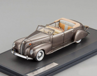 LINCOLN Model K V12 LeBaron Convertible Sedan (1938), metallic grey