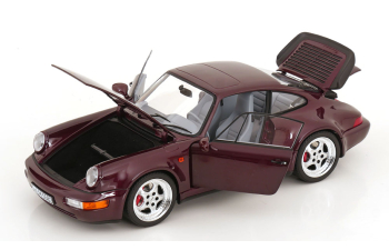 PORSCHE 911 (964) Turbo 3.6 Coupe (1993), purple-metallic