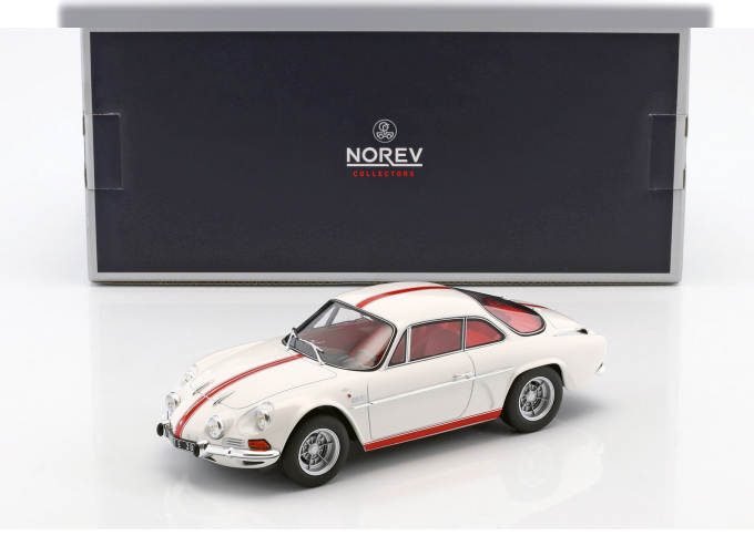 RENAULT Alpine A110 1600S 1971 White with Red