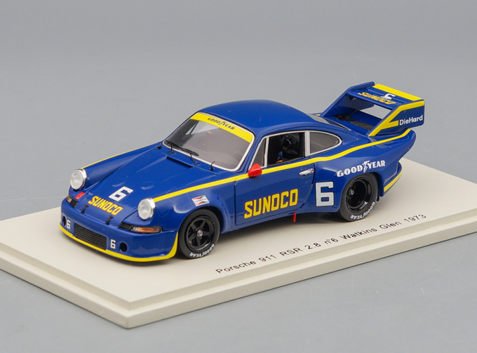 PORSCHE RSR 2.8 Long tail Sunoco 6 Watkin Glens Can Am 73, blue